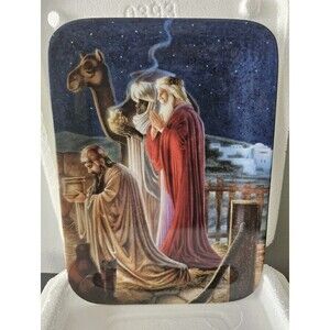 Bradford Exchange O Holy Night Series We Have Come From Afar Table Top or Wall